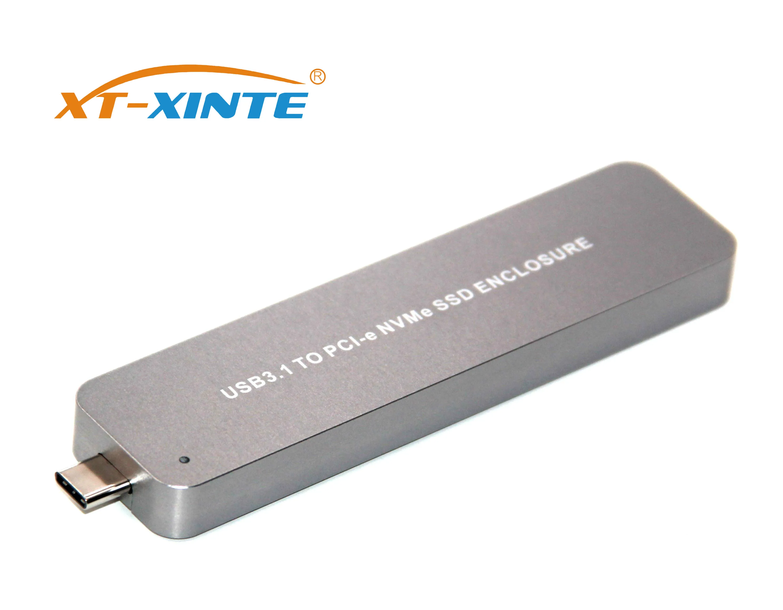Портативный выдвижной Type C USB 3 1 на M.2 для NVME PCIE SSD Mobile Drive 10 Гбит/с Алюминиевый сплав