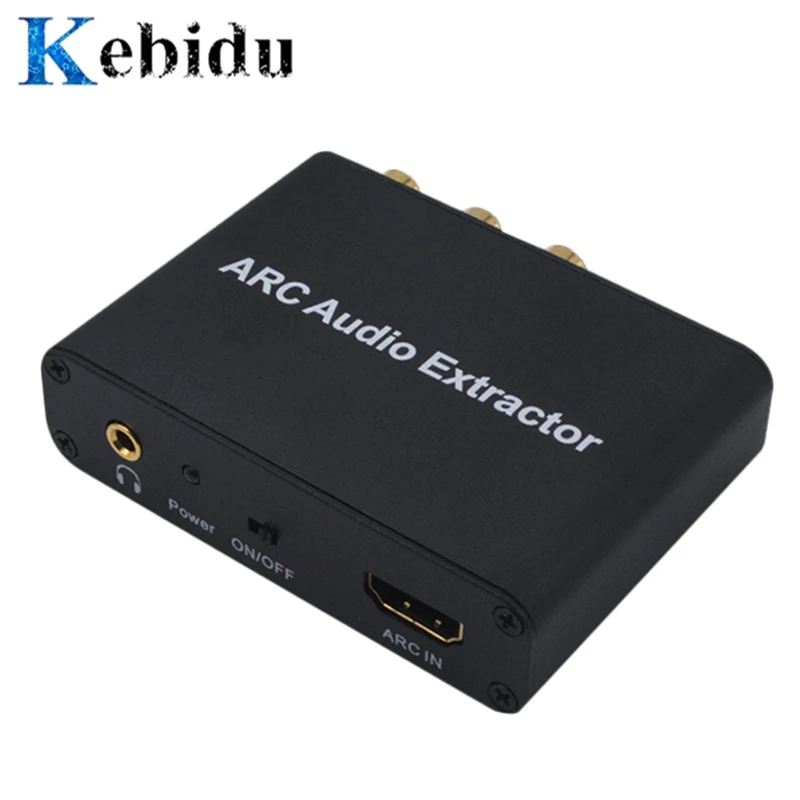 Совместимый с HDMI аудио адаптер ARC экстрактор цифровым оптическим TOSLINK SPDIF