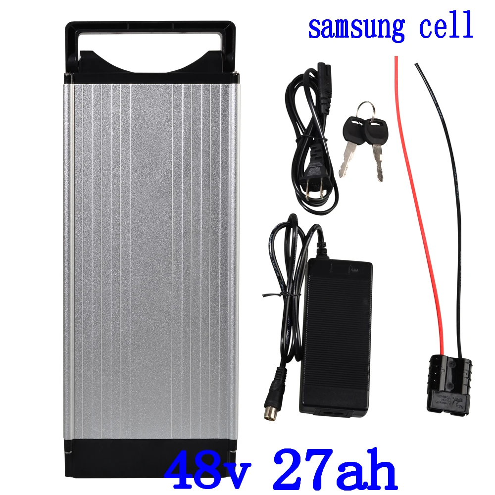 

48V 500W 750W 1000W Ebike батарея 48V литиевая батарея 48V 15AH 18AH 20AH 21AH 25AH 27AH Электрический велосипед батарея использовать samsung сотовый