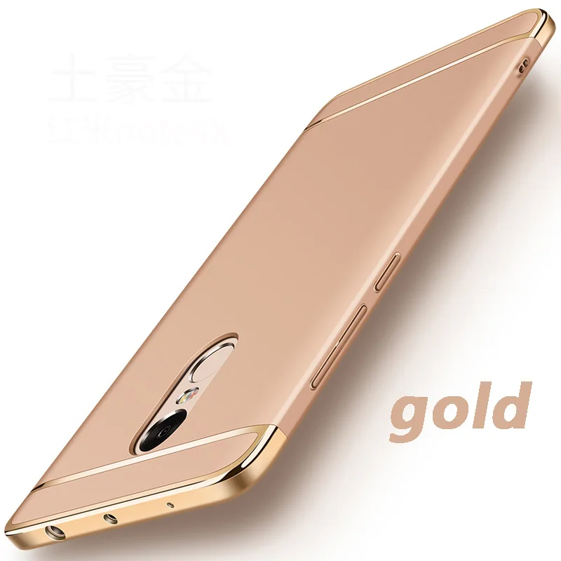 Для Xiaomi Redmi Note 4X чехол 5 дюймов оригинальный позолоченный Ударопрочный