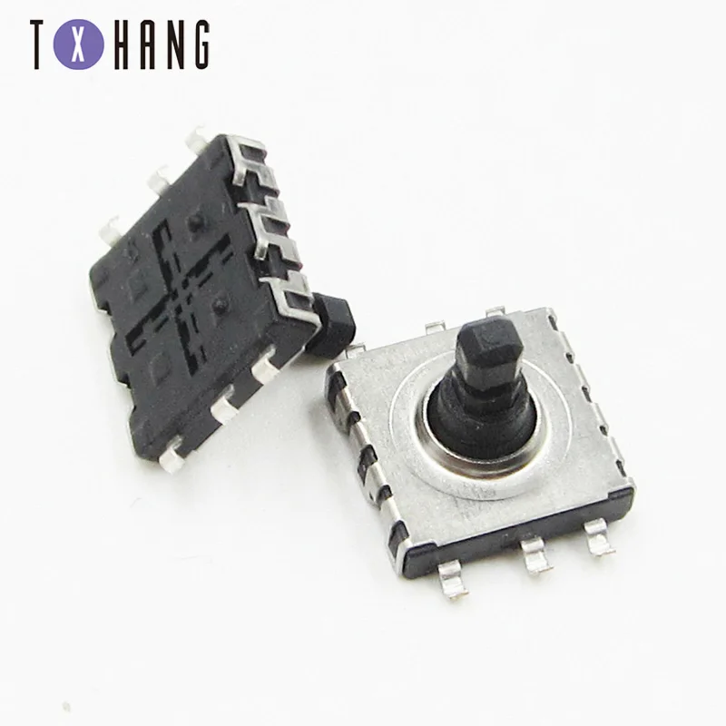 5pcs 5 Direction way Tact Switch SMD 6 Pin 10*10*9mm for Navigation Button Touch reset button | Электронные компоненты и