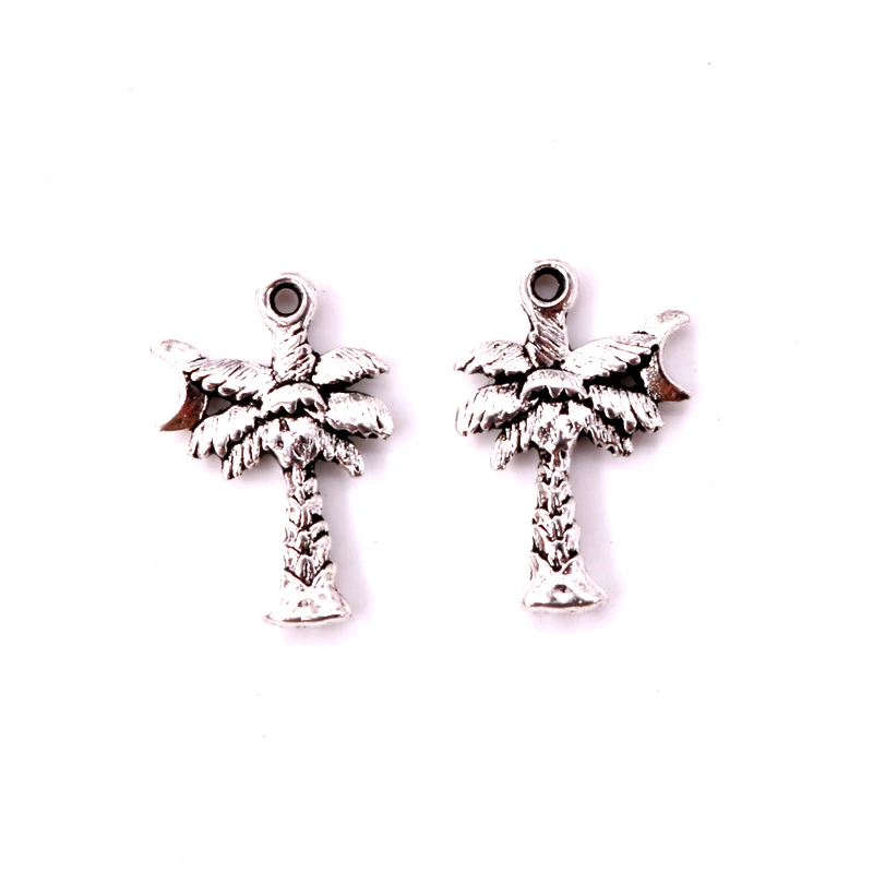 Handmade Ancient Wind Jewelry Necklace Earrings Small Hanging Plant Shape DIY Alloy Accessories Material 20 | Украшения и