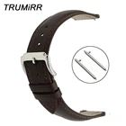 1-слойный ремешок для часов из натуральной кожи с быстросъемным ремешком для браслета Maurice Lacroix Pontos Masterpiece 18 мм 20 мм 22 мм