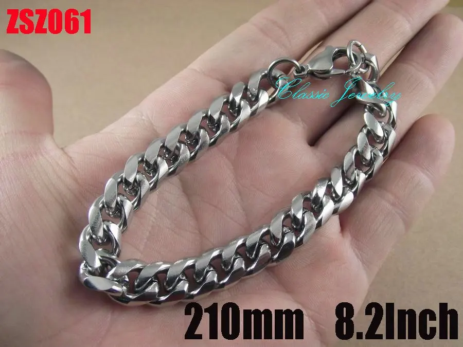 Браслет из нержавеющей стали 316L 210 мм 8 2 дюйма ZSZ061|steel bracelet|316l stainless steel braceletstainless