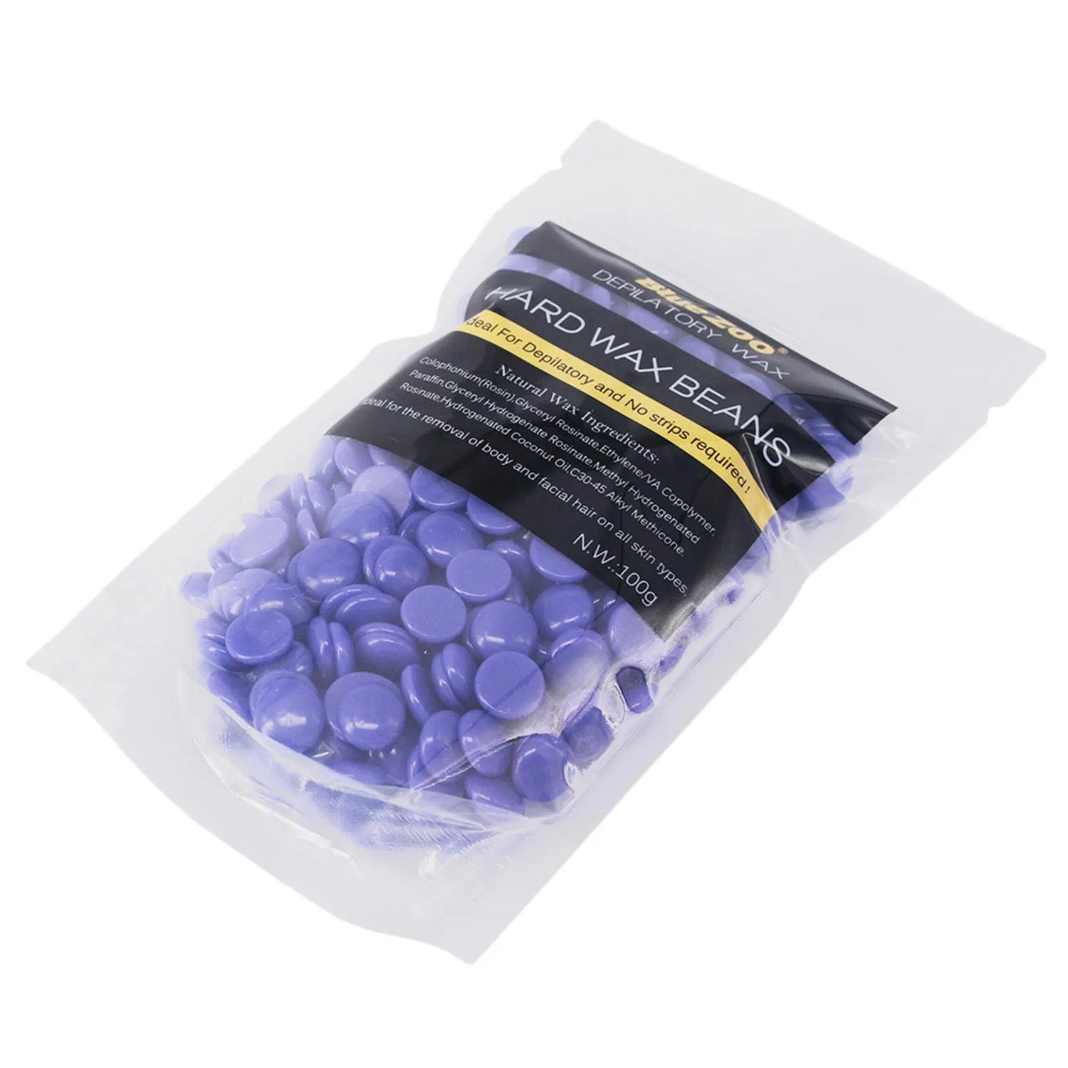 Набор для удаления волос 3 упаковки твердые восковые бобы депиляции с 20