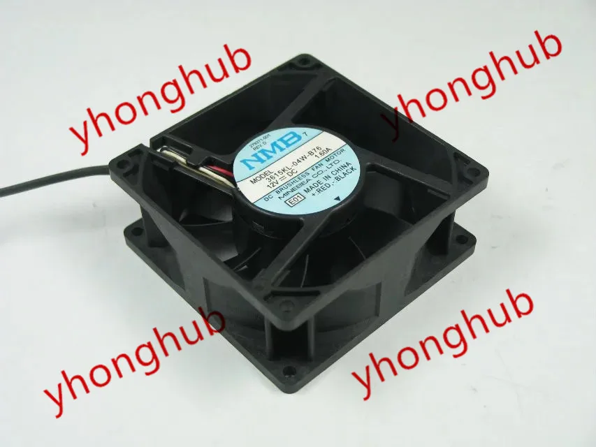 NMB MAT 3615KL 04W B76 E01 DC 12V 1.60A 90x90x38 мм вентилятор охлаждения сервера|square fan|server fandc fan 12v |