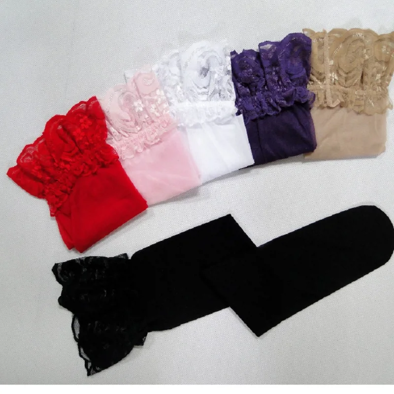 Женские модные сексуальные чулки кружевная Женская официальная одежда