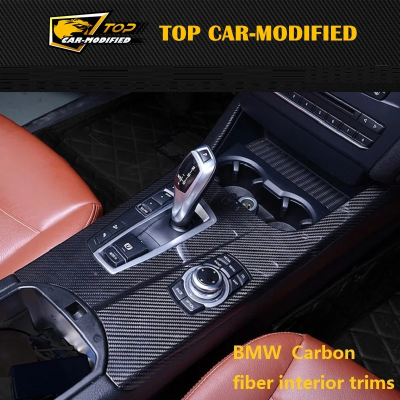 Внутренняя отделка из углеродного волокна дизайн под заказ для BMW X4 бесплатная