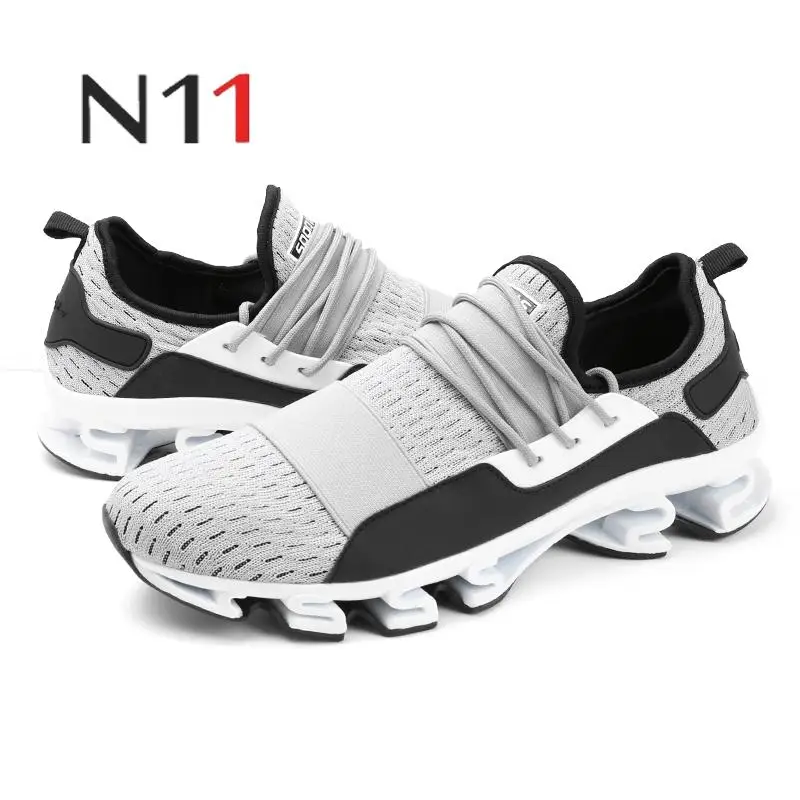 N11 Summer Cool Breathable Men Sneakers Shoes Air Mesh Casual Gingham Lace Up Comfortable For Walk | Обувь