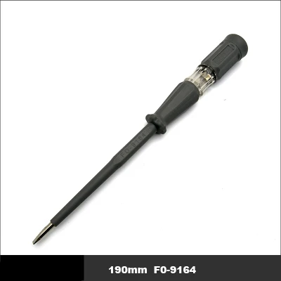 3.5-190MM Высокая яркость тест карандаш одно слово отвертка бытовая электрическая ручка шлицевая отвертка FO-9163 FO-9164 100-500 AC/DC - Цвет: 3.5-190MM