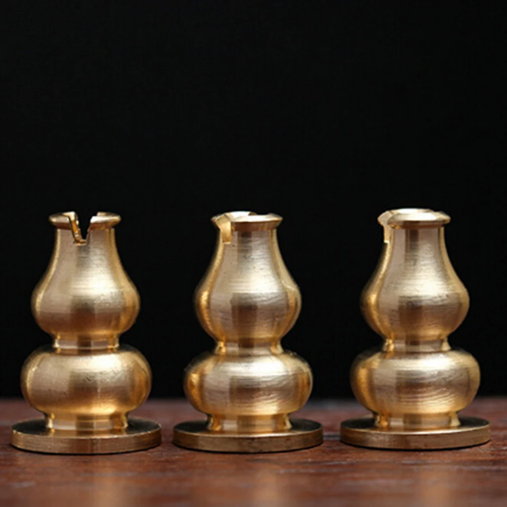 Медный для благовоний держатель из сплава можно зафиксировать палочки и катушки