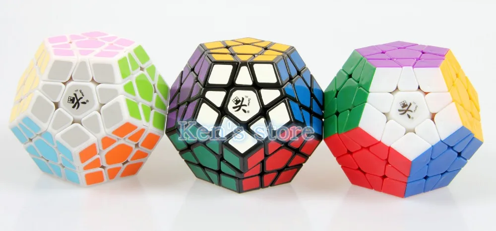 Кубик-головоломка DaYan Megaminx 1 12-осевой 3-ранговый Додекаэдр без наклеек скоростные