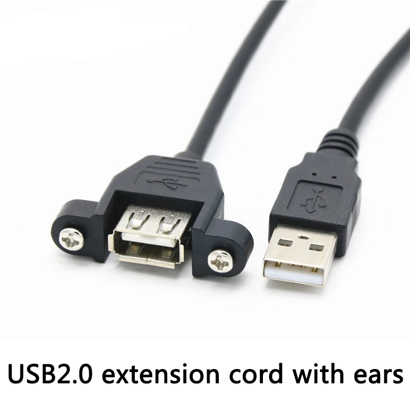 0 3-5 м компьютерная линия передачи данных USB 2 удлинитель с креплением на уши