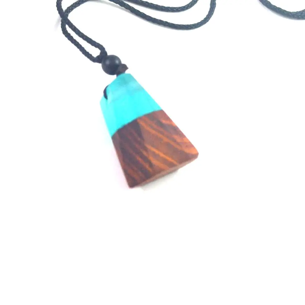 Wood resin necklaces are popular men and women suitable for jewelry gifts retro pendants | Украшения и аксессуары