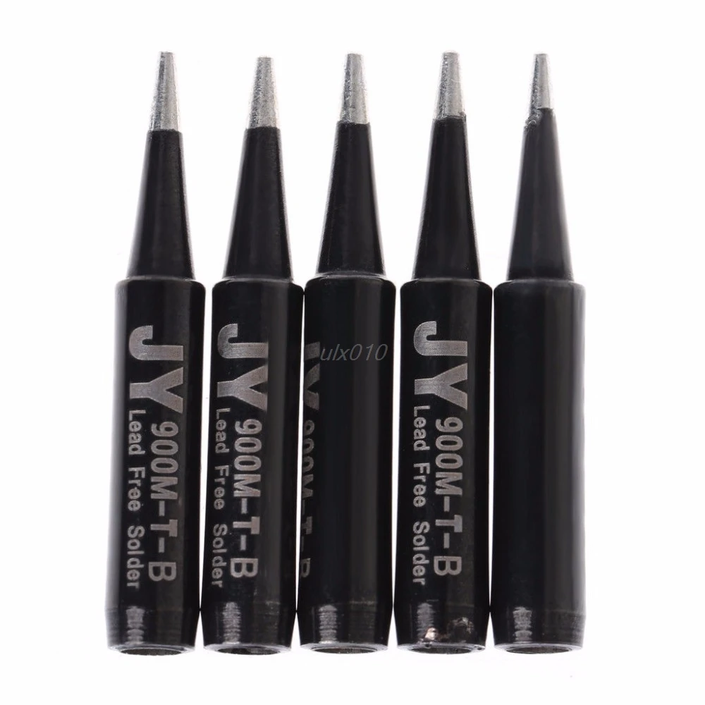 Наконечник паяльника 5x 900M-T-SI без свинца для Hakko Saike 936 852d + 909D S09 оптовая продажа и