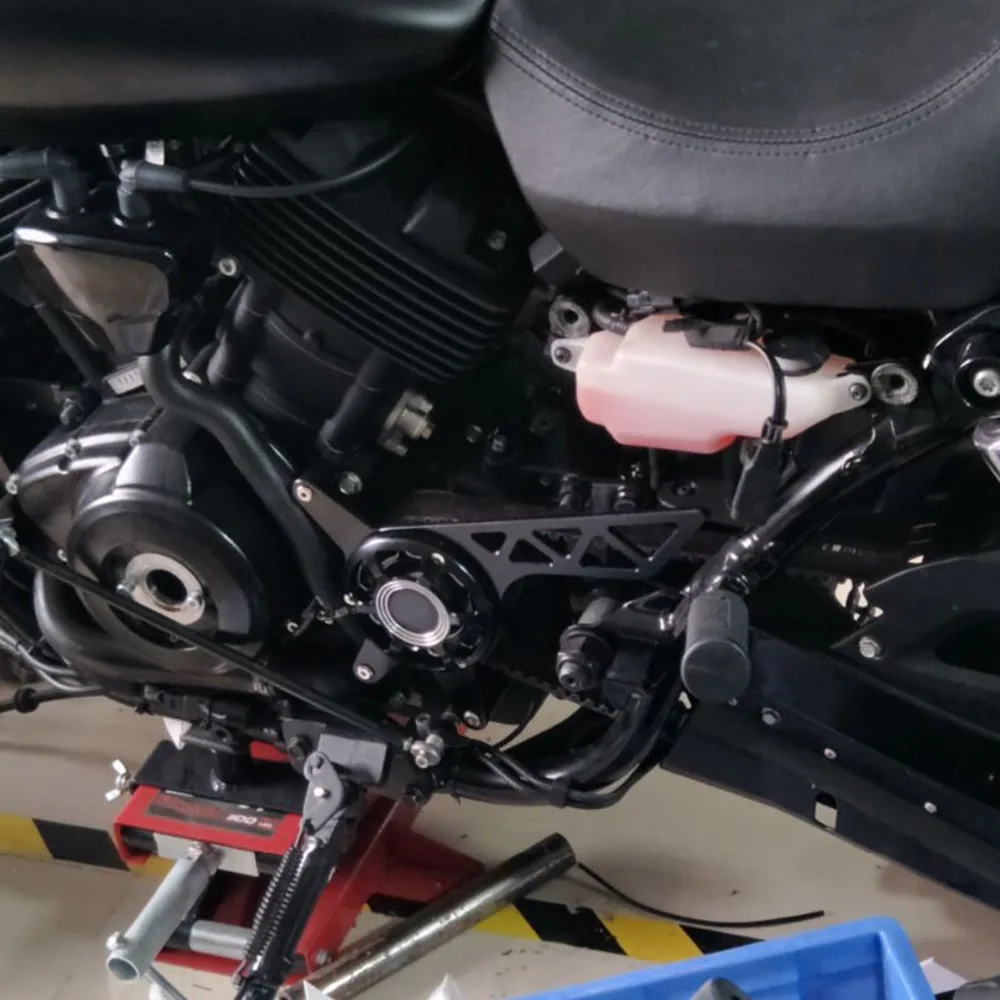 Черная крышка передней звездочки мотоцикла для Harley Street 500 750 XG500 XG750 2015 2018 2016 2017