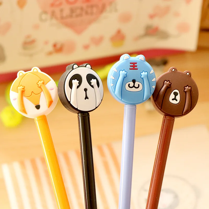 Бесплатная доставка! 1 партия = 36 шт.! Ручка с гелевыми чернилами для лица ладони