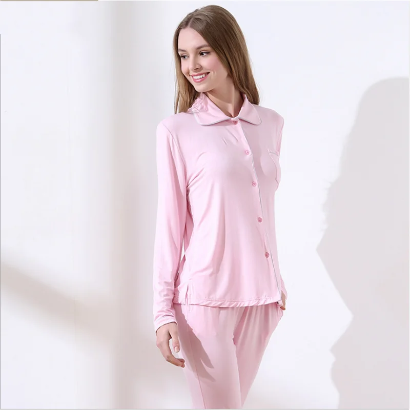 2018 Демисезонный новый бренд Домашняя одежда пары casualpajama устанавливает дамы
