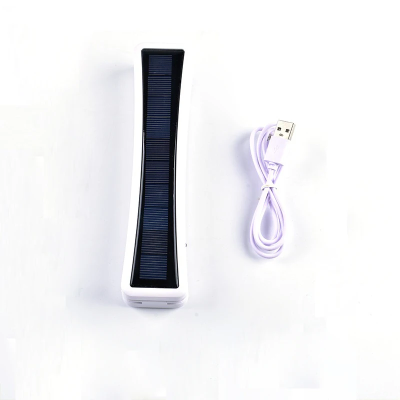 Портативная Складная Настольная лампа на солнечной батарее, светодиодный Настольный светильник с регулируемой яркостью, сенсорный USB/Солнечная зарядка, уличный походный светильник для чтения