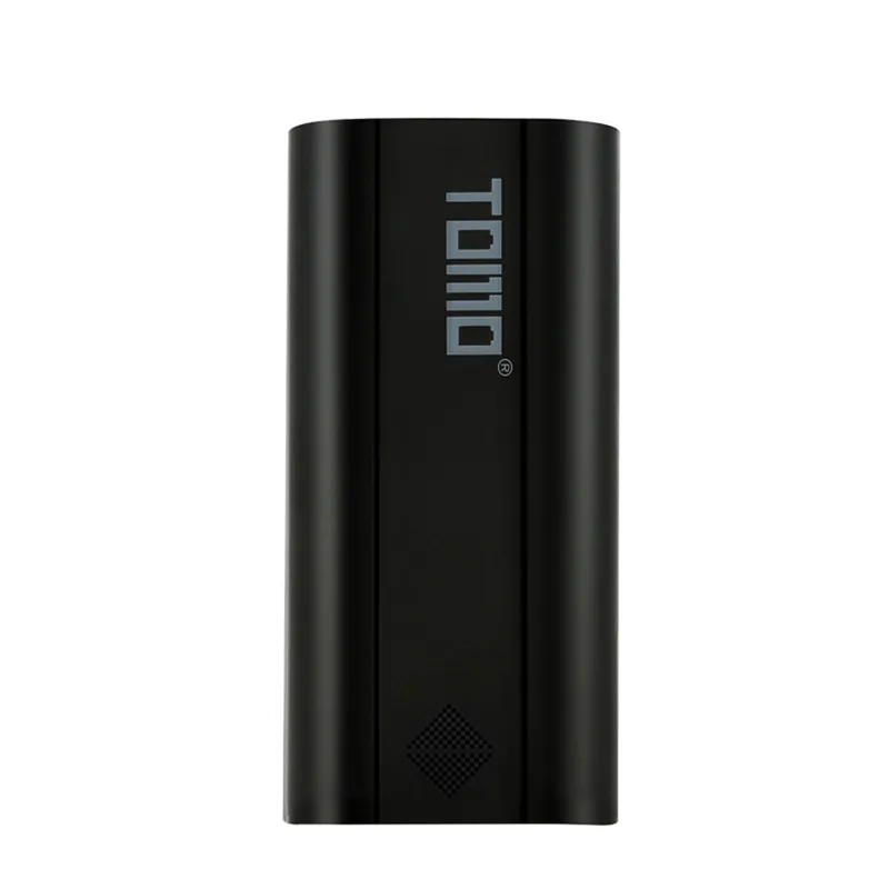 2 Pcs Battery Black TOMO M4 4*18650 зарядное устройство DIY power Bank 5V 1A/2A USB зарядное устройство с интеллектуальным ЖК-дисплеем для iPhone X samsung S8 Note 8 - Цвет: 2 Pcs Battery Black