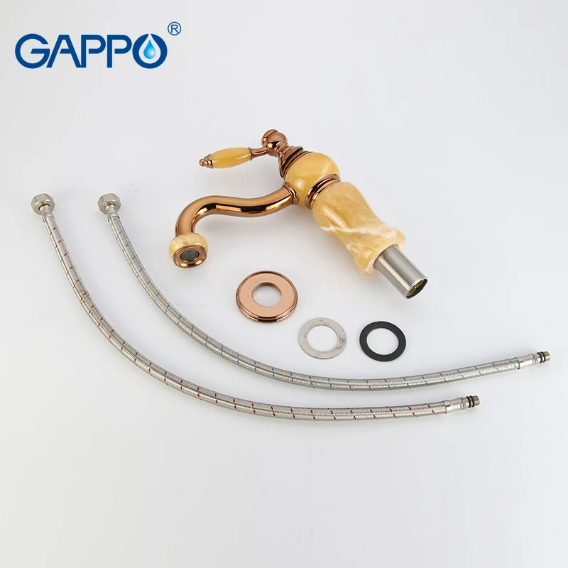 GAPPO Basin Faucet basin rose golden mixer taps waterfall bathroom shower faucets bath water Deck Mounted Faucets | Обустройство дома