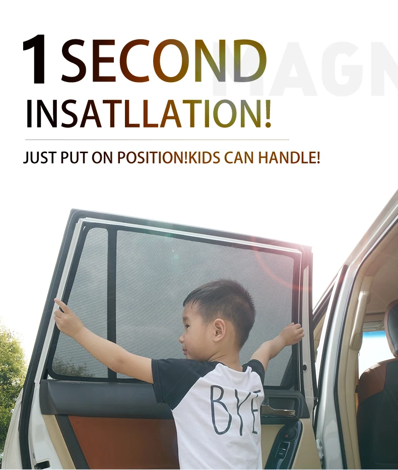 

FOR Volkswagen VW PASSAT SANTANA TOURON TIGUAN SHARAN MAGOTAN SAGITAR 2011-2018 Magnetic Car Window Sunshade Car Door Sun Shade