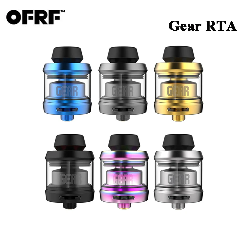 OFRF gear RTA Tank 3,5 мл 24 мм диаметр одна катушка электронная сигарета распылитель инновационный ультра-короткий воздушный путь Быстрый паровой испаритель