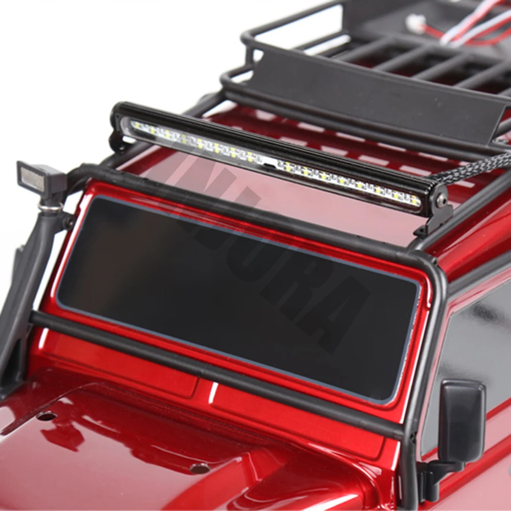 Trx4 металлический светодиодный светильник на крышу для 1/10 RC Crawler Traxxas Trx 4 SCX10 90027 и II