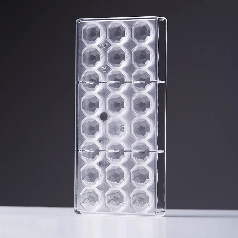 LONSI 3D Polycarbonate Chocolate Molds Valentine's Day Gift Baking Pastry Making Tools Diamond Form Bakeware Moulds | Дом и сад