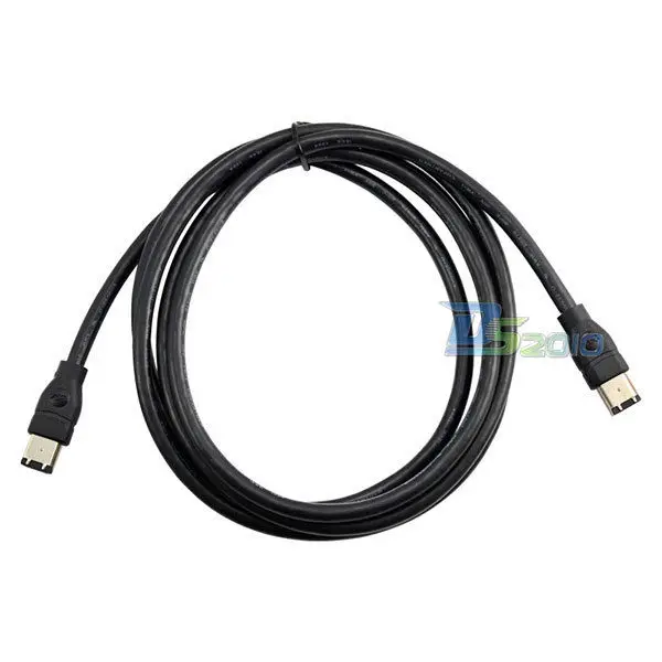 DANSPEED 6 футов 10 футов 15 футов Firewire 400 IEEE 1394 6-контактный штекер для 6-контактный штекер Быстрый DV кабель ilink длина 1,8 м 3 м 4,5 м