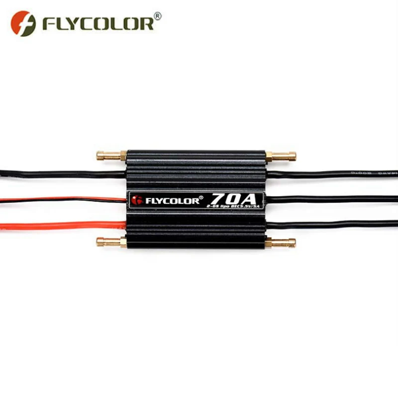 Flycolor 50A 70A 90A 120A 150A Бесщеточный Регулятор скорости ESC с поддержкой 2-6S Lipo BEC 5 В/5A для