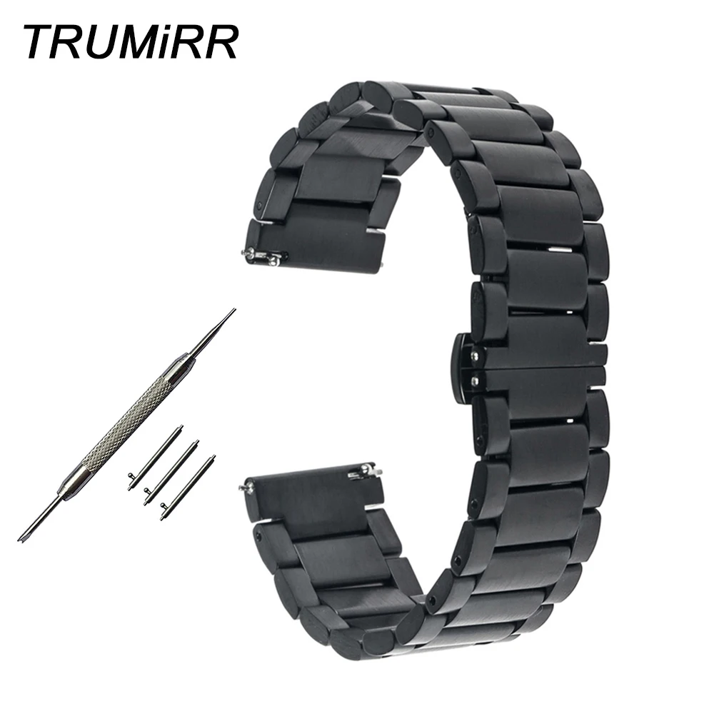 Быстросъемный ремешок для часов из нержавеющей стали Fossil Q сообщник портной Gazer