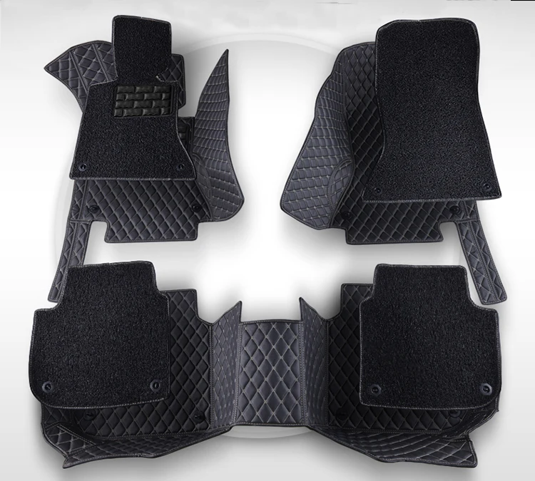 Двухслойные коврики CHOWTOTO AA для Volkswagen Bora/Tiguan/Touareg/Sagitar/Lavida/Magotan/Passat/CC