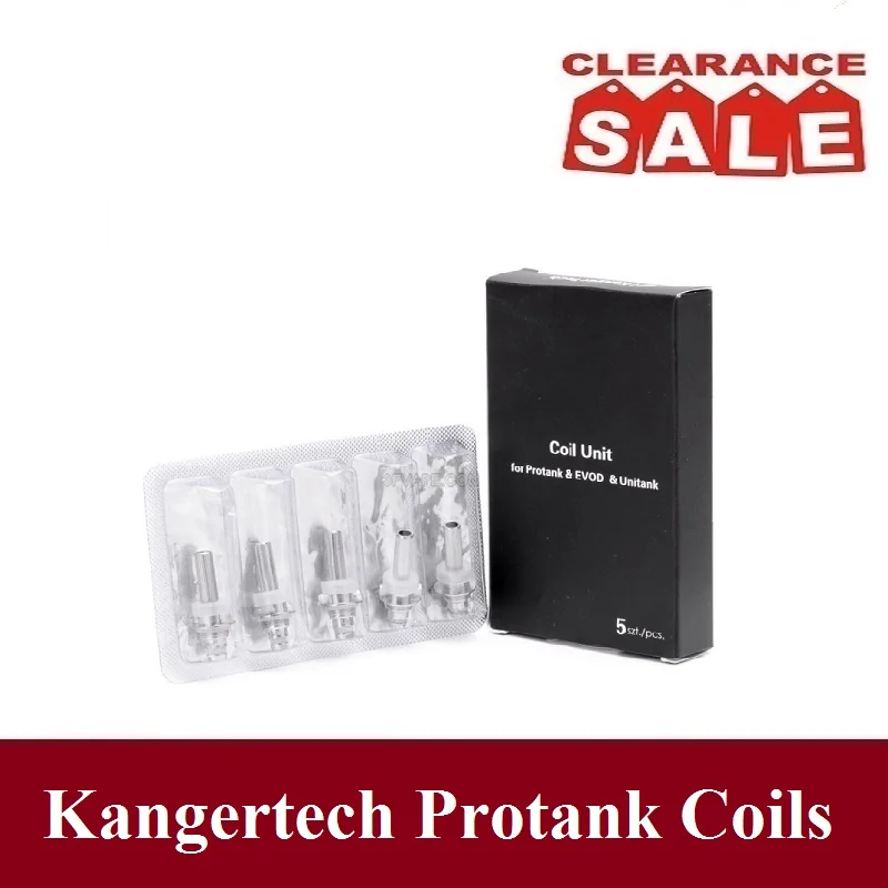 10 шт. Оригинал Kangertech protank катушки электронная сигарета испаритель ядро для