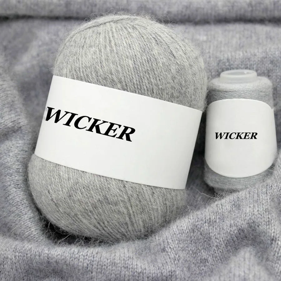 70g/Skein 6pcs/lot Soft Cashmere Yarn DIY Knitting Sweater Vest Warm Crochet Women Lady Hand Making hats Scarves Material | Дом и сад