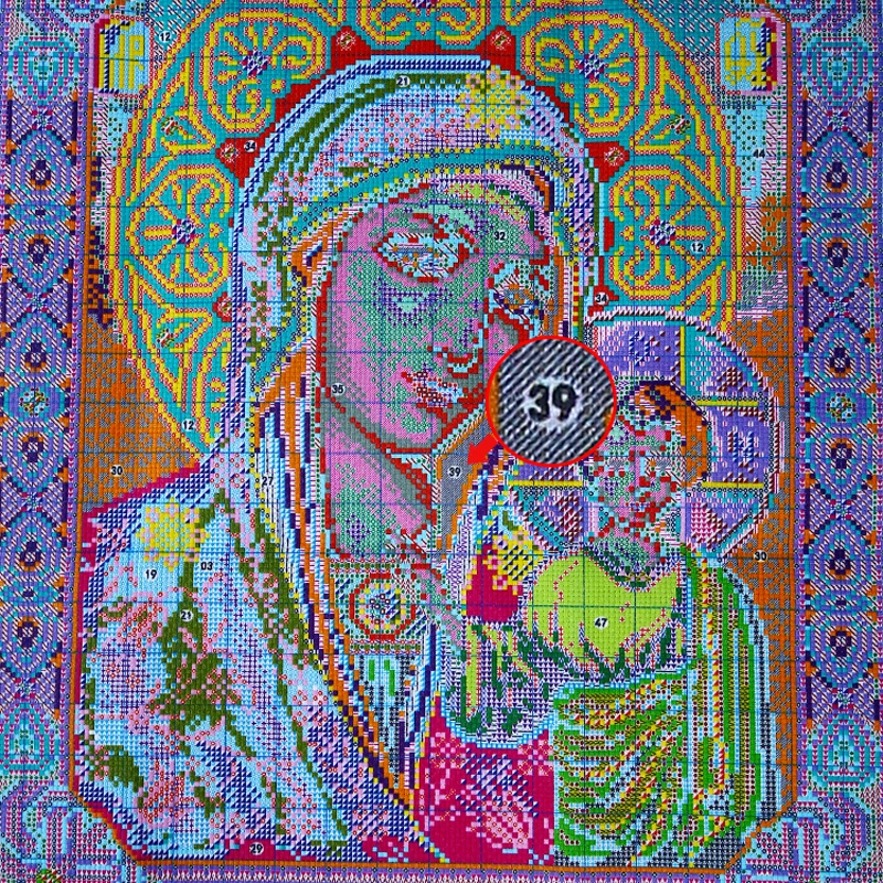 Набор для вышивки крестиком Святая мама и сын|counted cross stitch kits|cross kitscounted |