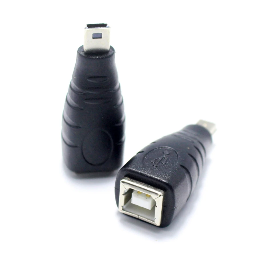 1 шт. мини USB штекер для принтера Тип B Женский Разъем разъем подключения питания
