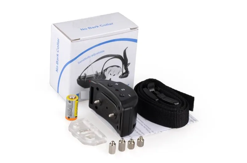 Новый ошейник без коры Анти лай 7 уровней тренировочный ударный для собак WALZY PET 853