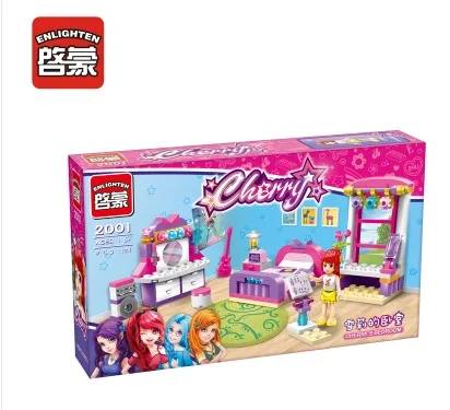 Enlighten модели Здание игрушка Совместимость с LEGO Лего Legos Конструктор E2001 124 блок
