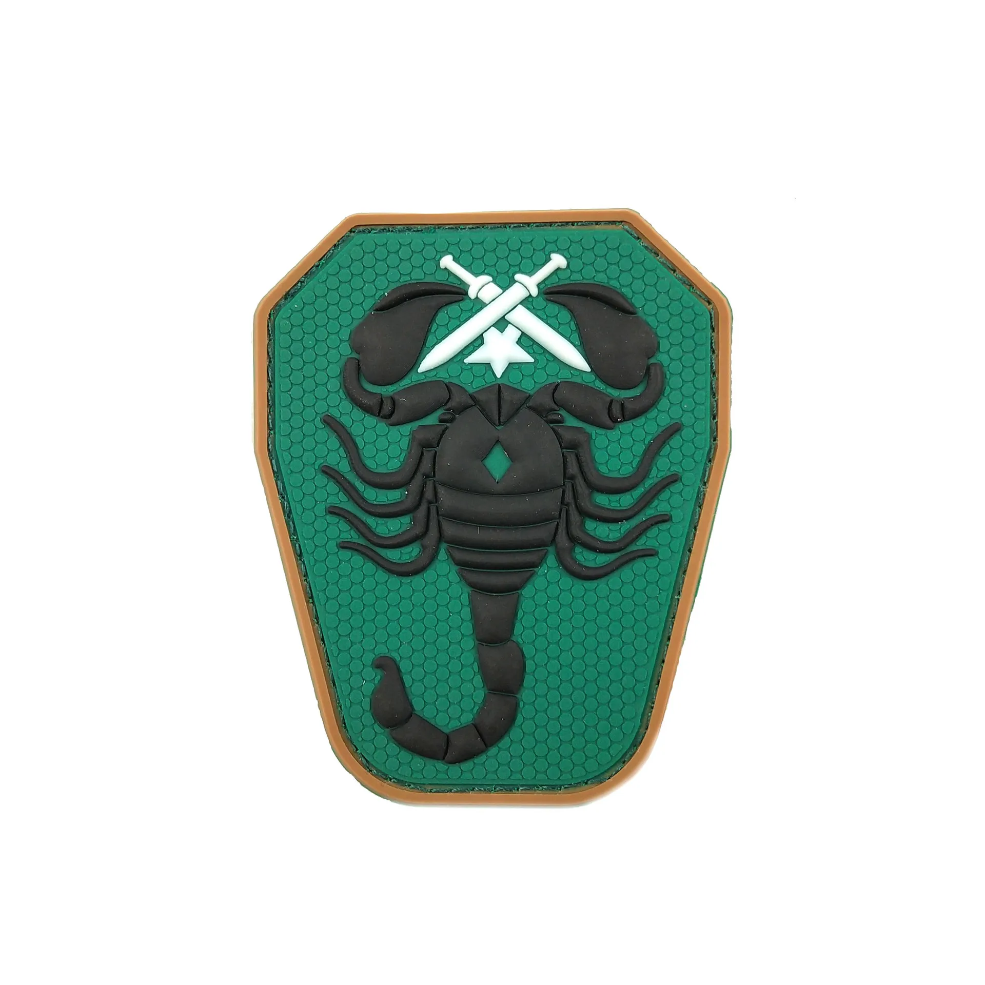 Патчи из ПВХ для скорпиона Военная Тактическая повязка на руку резиновый