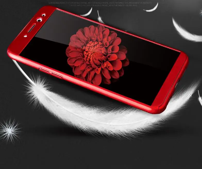 Чехол 360 градусов для Meizu M6s mblu S6 чехол защитный телефона с закаленным стеклом Meilan