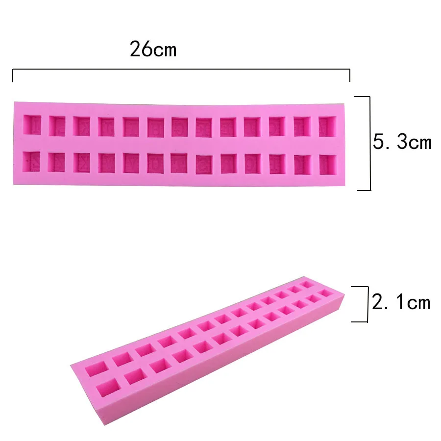 Silicone fondant cake mould moldes de silicona para manualidades 3d Letter Cake decorating tool Chocolate mold | Дом и сад
