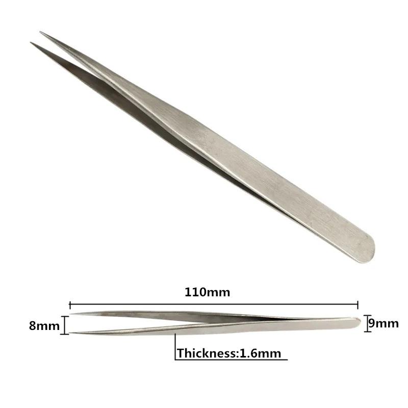 Пинцет для электроники 6 шт. химический медицинский электронный прибор