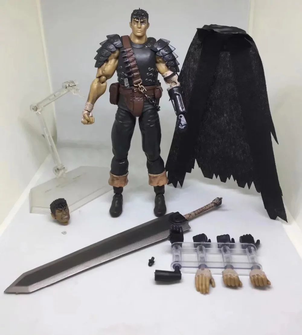 Новинка Figma 359 черная фигурка черного меча Repaint Edition 17 см Kentarou Miura комикс аниме экшн