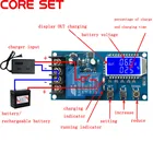 Модуль контроллера заряда свинцово-кислотной солнечной батареи 6-60 в 30 А, защитная плата, зарядное устройство, переключатель времени, емкость аккумулятора