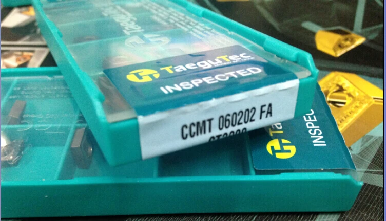 

CCMT060202FA CT3000 токарная вставка, карбид taegutec вставки CCMT 060202 FA CT3000 для стали, чугуна, нержавеющая сталь