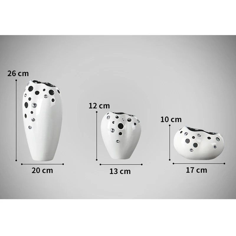 

Desktop mini white flower china porcelain mariage home tabletop vase Wedding living roon office decoration Gift for friends
