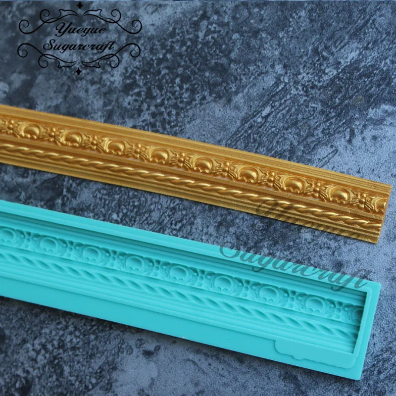 Yueyue Sugarcraft новейшая силиконовая форма для помадки инструменты украшения