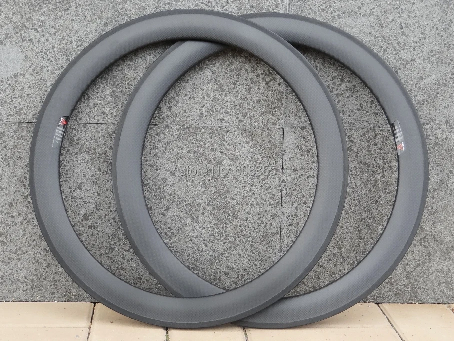 FLX-RIM-T06: углеродный матовый дорожный велосипед 700c трубчатый обод колеса 60 мм