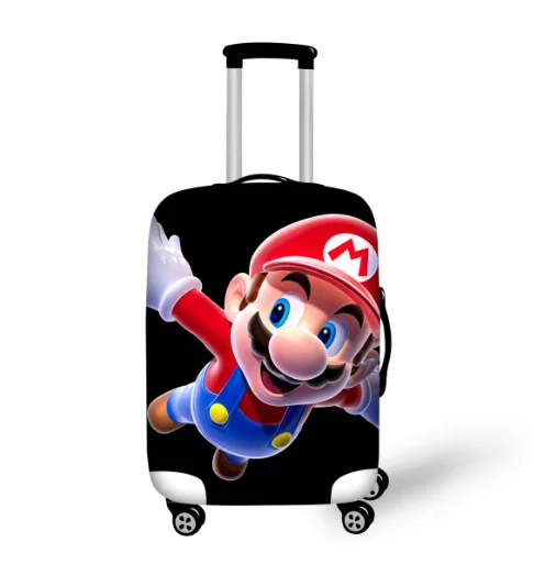 004 Эластичный Защитный чехол для багажа от Mario Bros, 18-32 дюйма, чехол для чемодана на колесиках, чехол для пыли, аксессуары для путешествий с героями мультфильмов - Цвет: 004